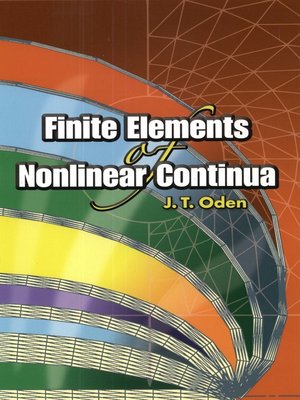 cover image of Finite Elements of Nonlinear Continua